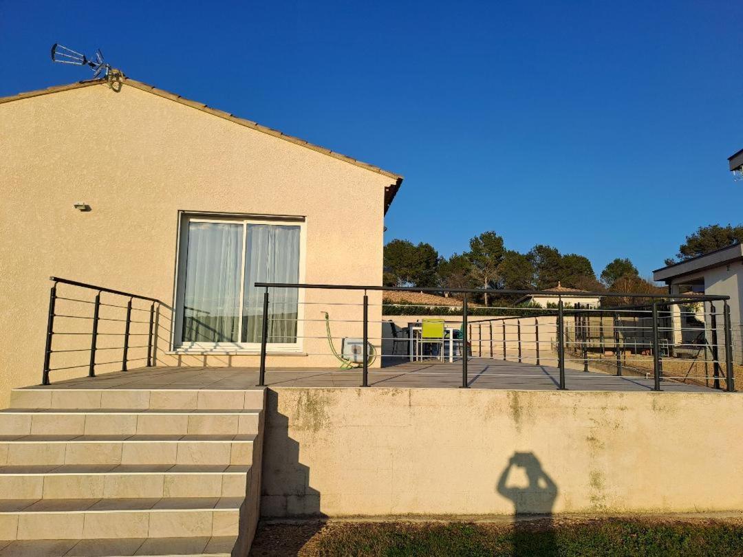 Villa Familiale Avec Piscine, Jardin A 10 Mn D'Uzes Flaux Ngoại thất bức ảnh